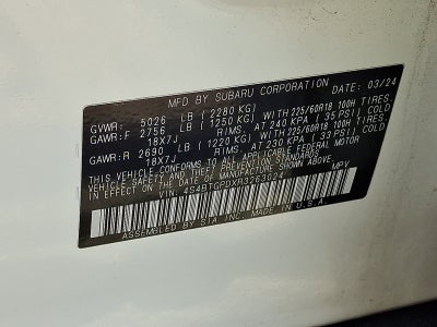 2024 Subaru Outback Touring XT