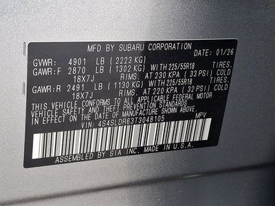 2026 Subaru Forester Limited