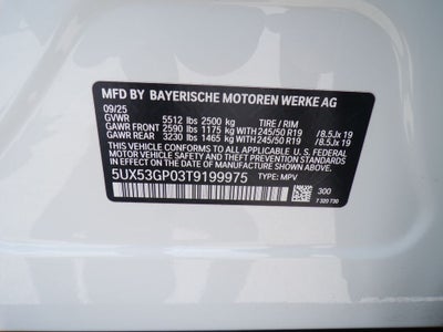 2026 BMW X3 30 xDrive