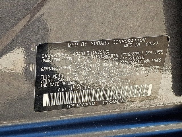 2021 Subaru Crosstrek Premium