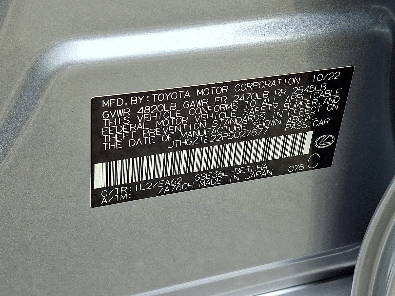 2023 Lexus IS 350 F SPORT