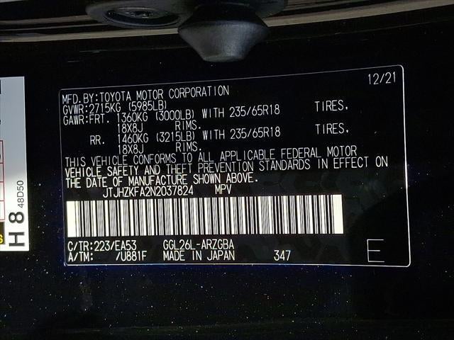 2022 Lexus RX 350L
