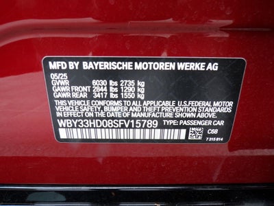 2025 BMW i4 M50