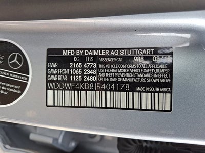 2018 Mercedes-Benz C-Class C 300 4MATIC®