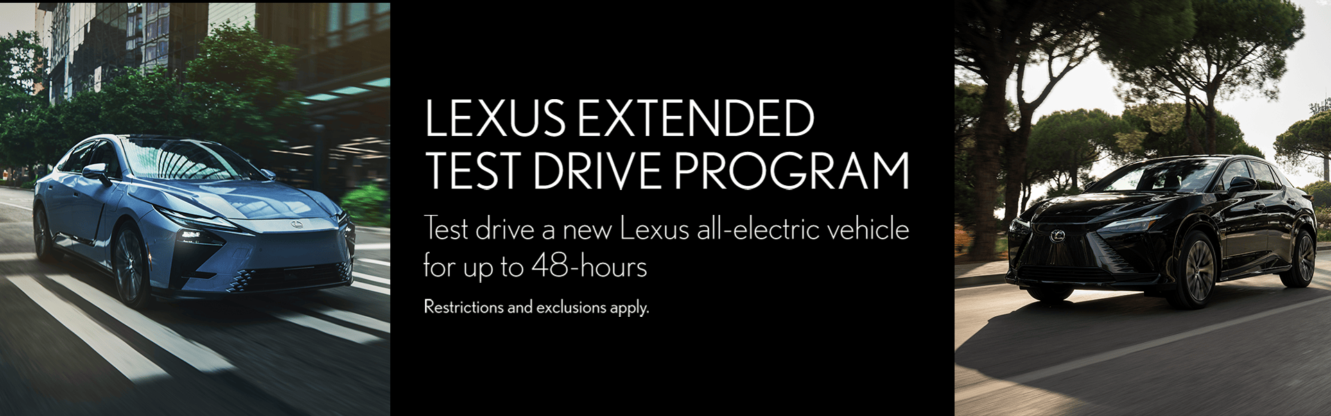  Lexus Extended Test Drive Program at Lexus of Route 10 in Hanover