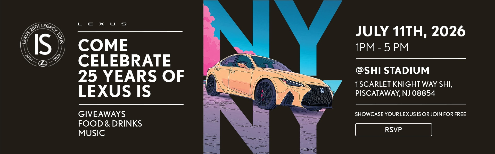 Celebrate 25 years of lexux at Lexus of Route 10 in Hanover NJ