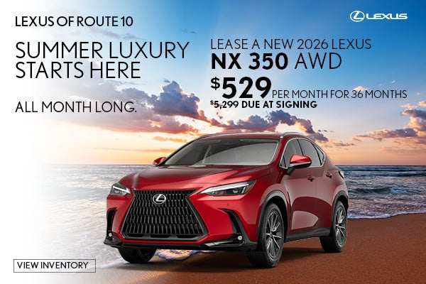 Lexus NX $529/mo